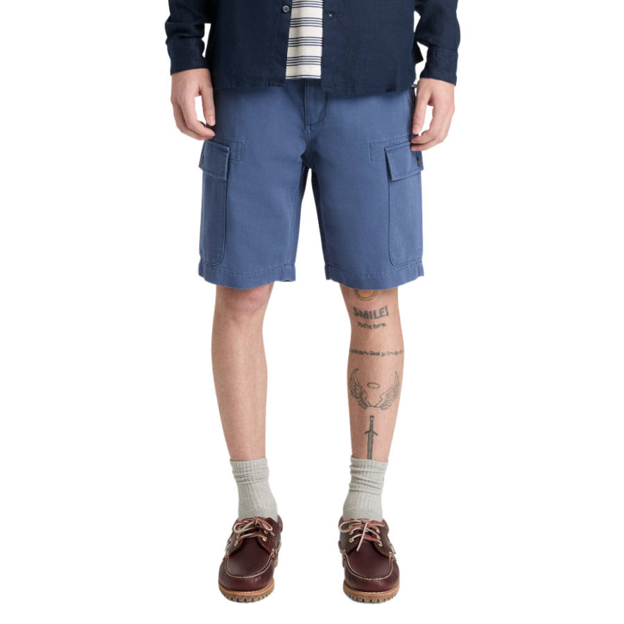 Timberland Cargo Shorts Men's Blue Moderate