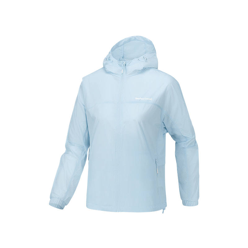 Skechers Jackets Women's Baby Light Blue 022G Hooded Moderate Other
