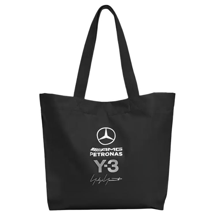 Y-3 Y 3 X Mercedes Benz Collaboration Versatile And Practical Handbag Unisex Black