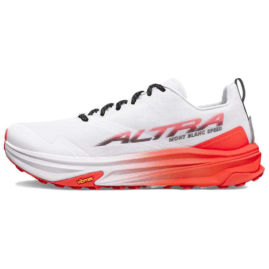 Altra Mont Blanc Trail Running Shoes Men's White Red