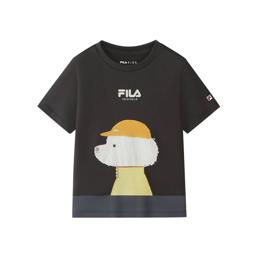FILA KIDS T Shirt Meteorite Black Kids'