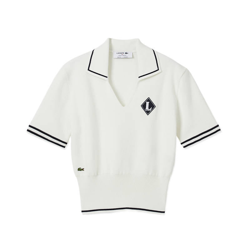 LACOSTE Polo Shirts Women's Ecru 70V Moderate Other