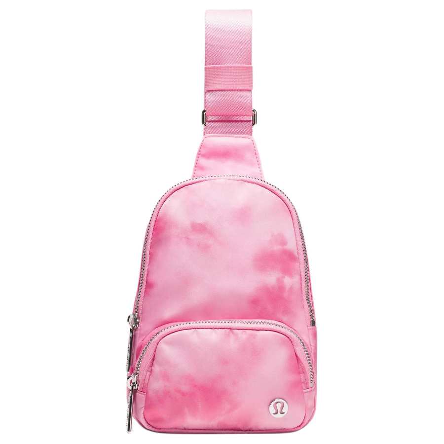 Lululemon Lululemon Everywhere Polyester Sling Bag Women's Pink