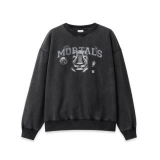PANE Spring Crew Neck Sweatshirt Women's Charcoal Gray