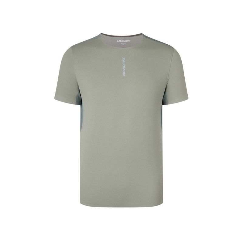 SALOMON T Shirts Men's Vetiver Crew Neck Moderate