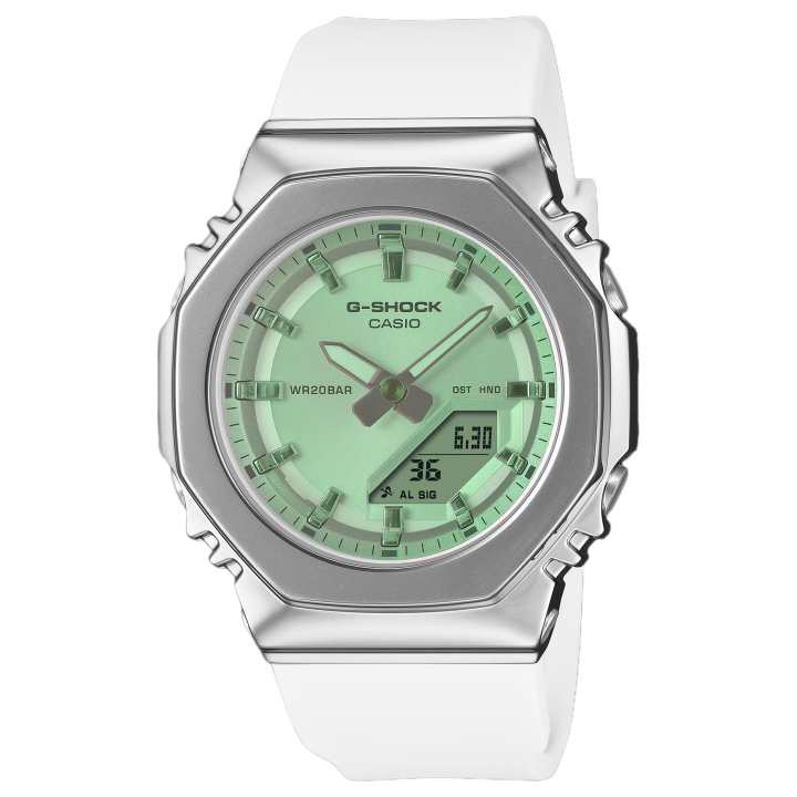 CASIO CASIO S2110SR 200m Waterproof Quartz Movement Resin Strap Watch Women's Watch Green Dial