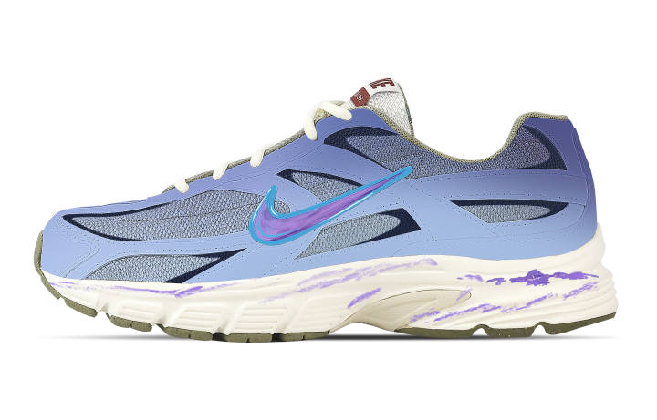 Nike Nike Initiator Support Breathable Low top Casual Running Shoes Men's Blue
