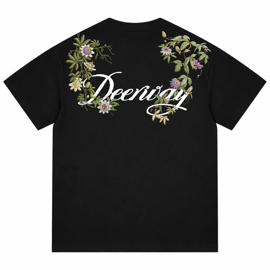 DEERWAY T Shirts Unisex Crew Neck Moderate Straight Fit