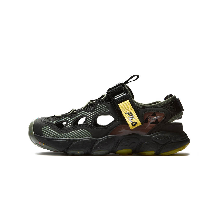 FILA KIDS SEASON FSW Low top Sandal Black/Beetle Green Kids'