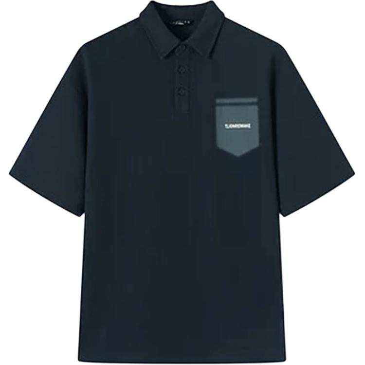 Tonlion Polo Shirts Men's Polo Collar Moderate Straight Fit