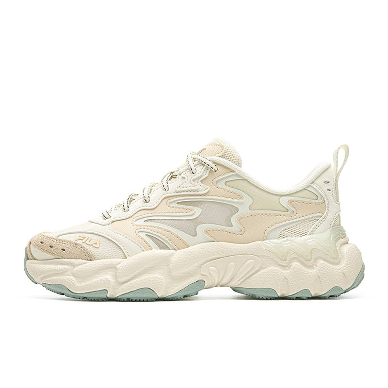 FILA FERN Cushioning Abrasion Resistant Breathable Lightweight Low top Chunky Sneakers Women's