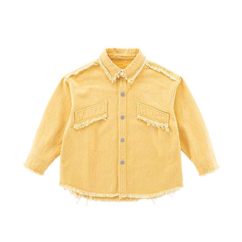 YALU Girls Casual Coat Children Aged 3 7 Years Old