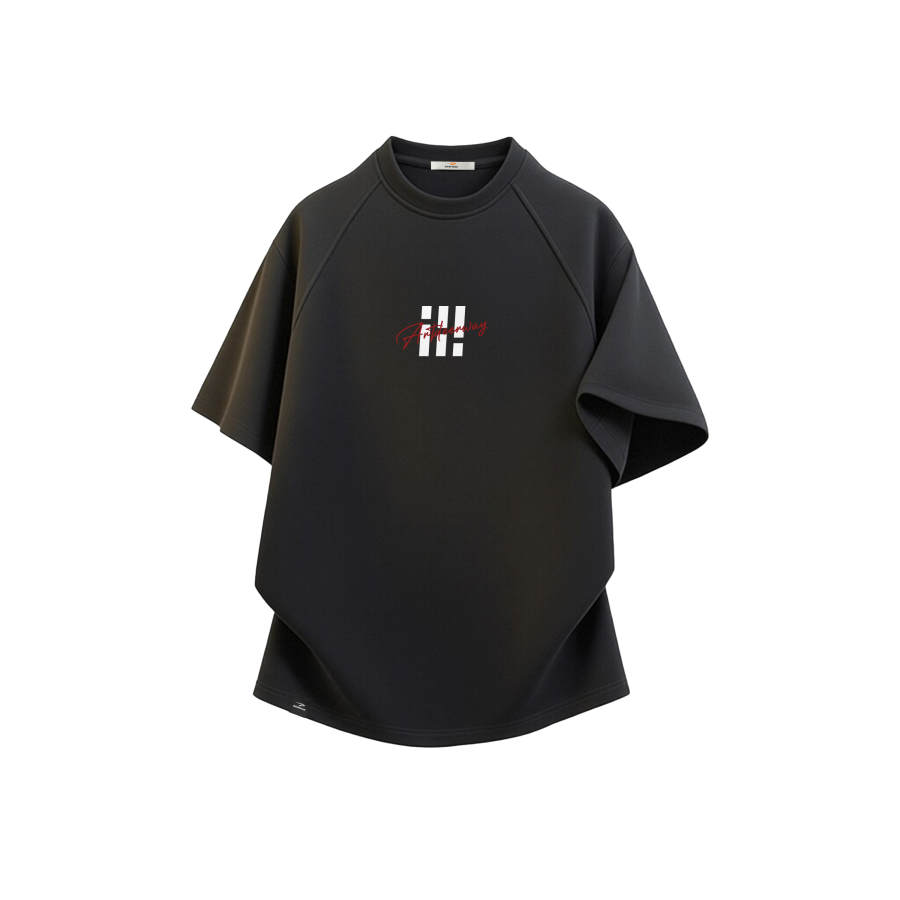 DEERWAY T Shirts Unisex Crew Neck Moderate Straight Fit