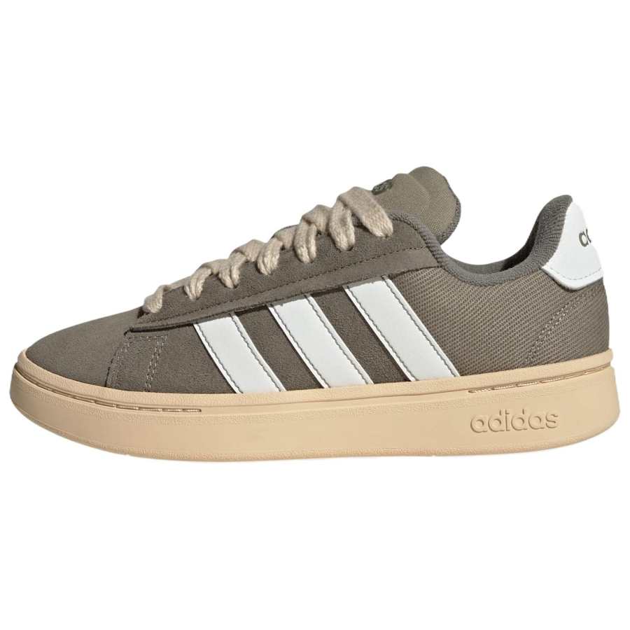 Adidas Adidas GRAND COURT ALPHA 00S Support Skateboard Shoes Women's Dark Gray