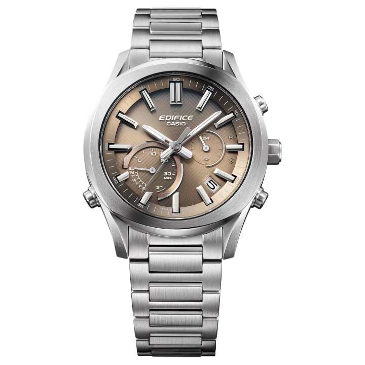 CASIO CASIO EQB 1300 Series Solar Quartz Movement Stainless Steel Strap Watch Men's Watches