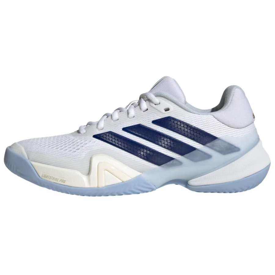 Adidas Adidas BARRICADE 14 Breathable Low top Tennis Shoes Women's Cloud White
