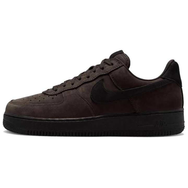 Nike Nike Air Force 1 Low top Skateboard Shoes Men's Dark Brown