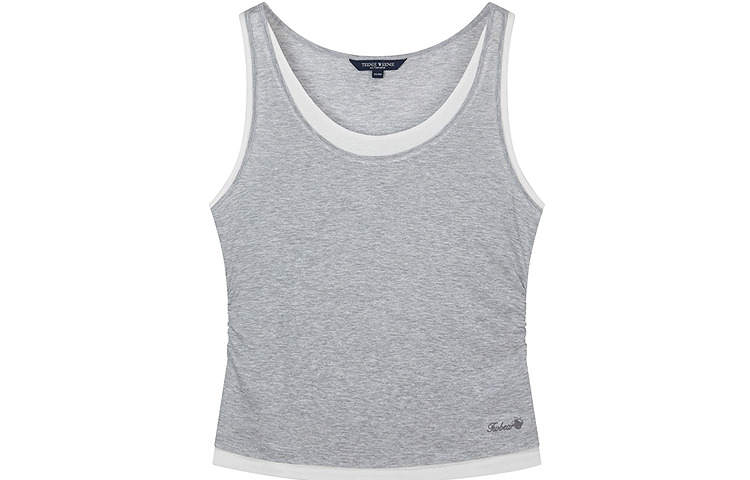 Teenie Weenie T Shirts Women's Crew Neck Moderate Mock Two Piece