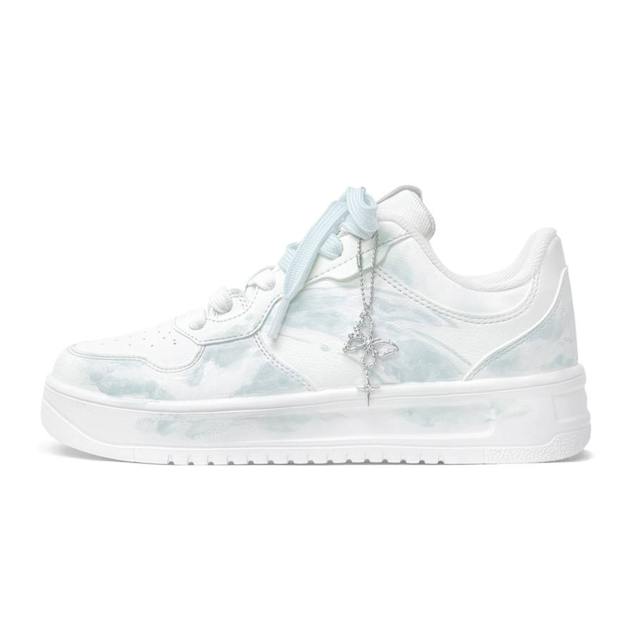 Anta Easy Ice Domain Liquid Butterfly, First Culture Low top Skateboard Shoes Unisex Blue