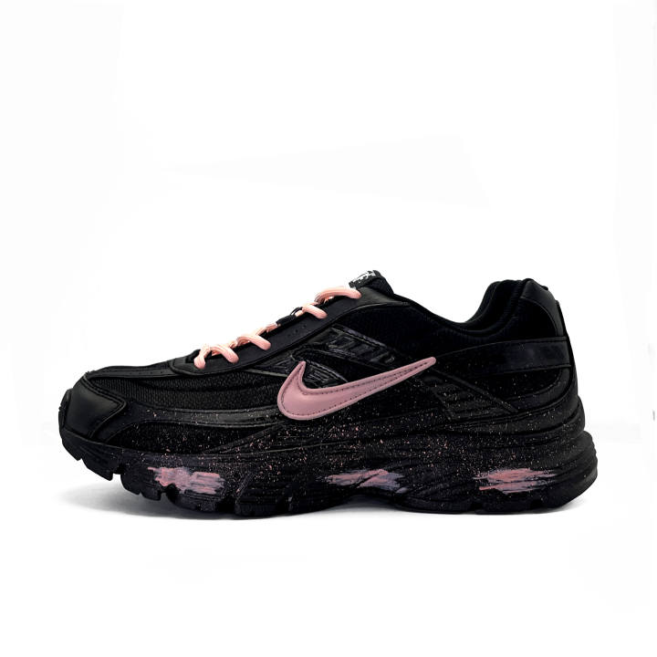 Nike Nike Initiator Mesh Cushioning Abrasion Resistant Low top Casual City Commuting Marathon Running Shoes Unisex Black