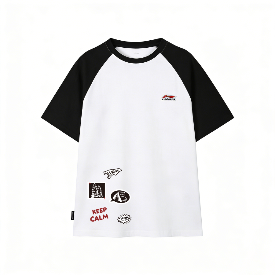 Li-Ning Li Ning Short Sleeved T Shirt Unisex