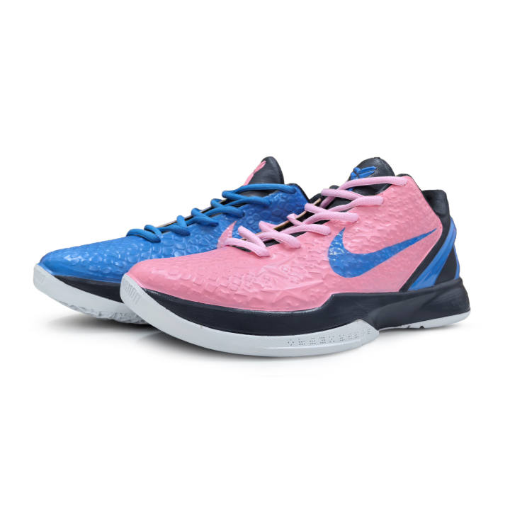 Nike Nike Zoom Kobe 6 Basketball Shoes Men's Low Top Gray/Blue/Pink