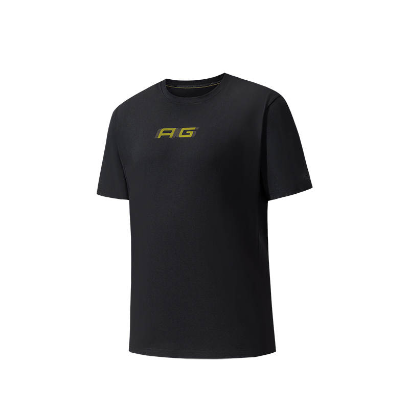 ANTA ANTA T Shirts Men's Basic Black 4 Crew Neck Moderate