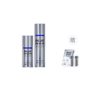BLUE MAN White Moonlight Whitening Skincare Sets Hydrating