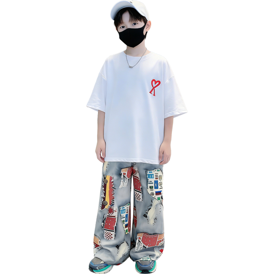 Lanza Boy Suit Summer Style Middle School Kids'