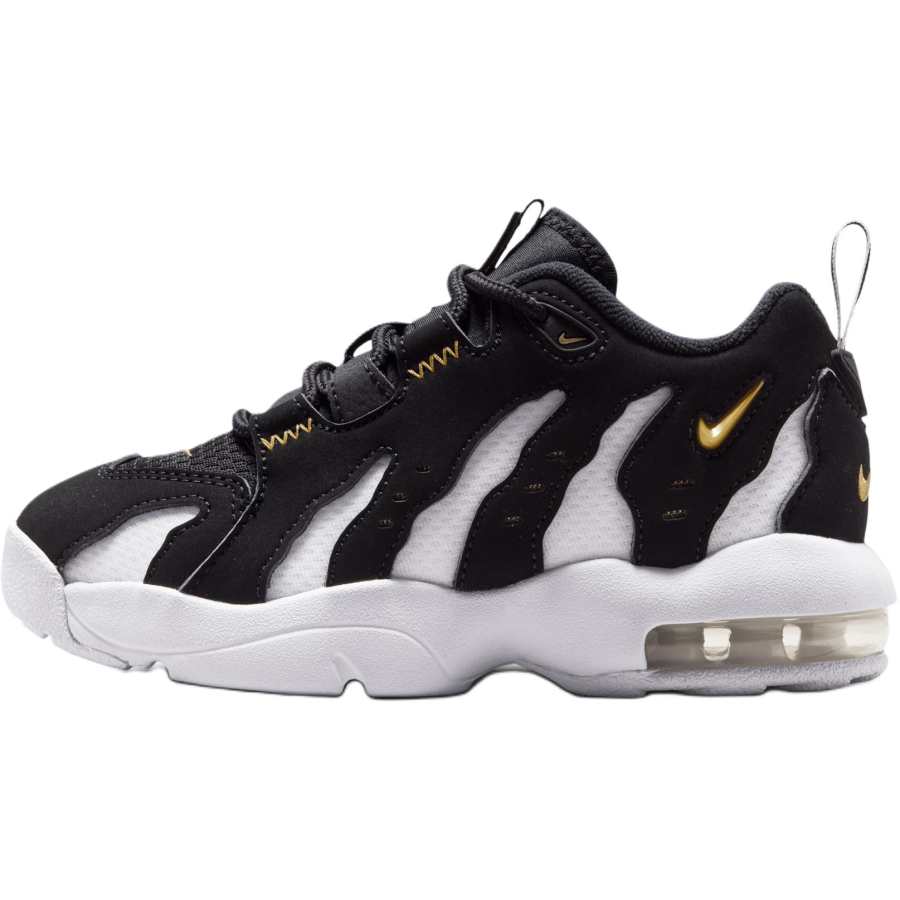 Nike Nike Air DT Max 96 Low top Children's Basketball Shoes Black White Children Aged 3 7 Years Old