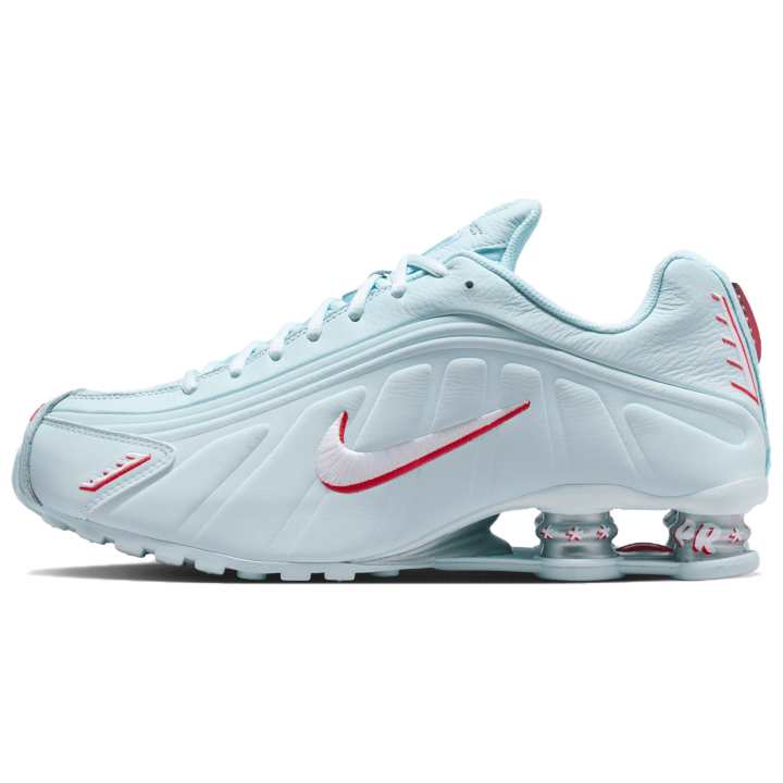 Nike Nike Shox R4 Running Shoes Unisex Glacier Blue