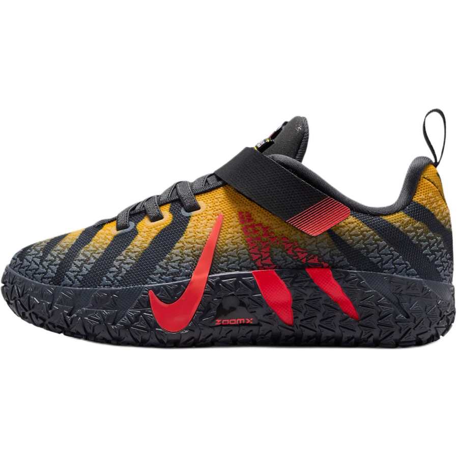 Nike Nike x Jurassic Park Ja Morant 3 Slip Resistant Low top Children's Basketball Shoes Charcoal Gray