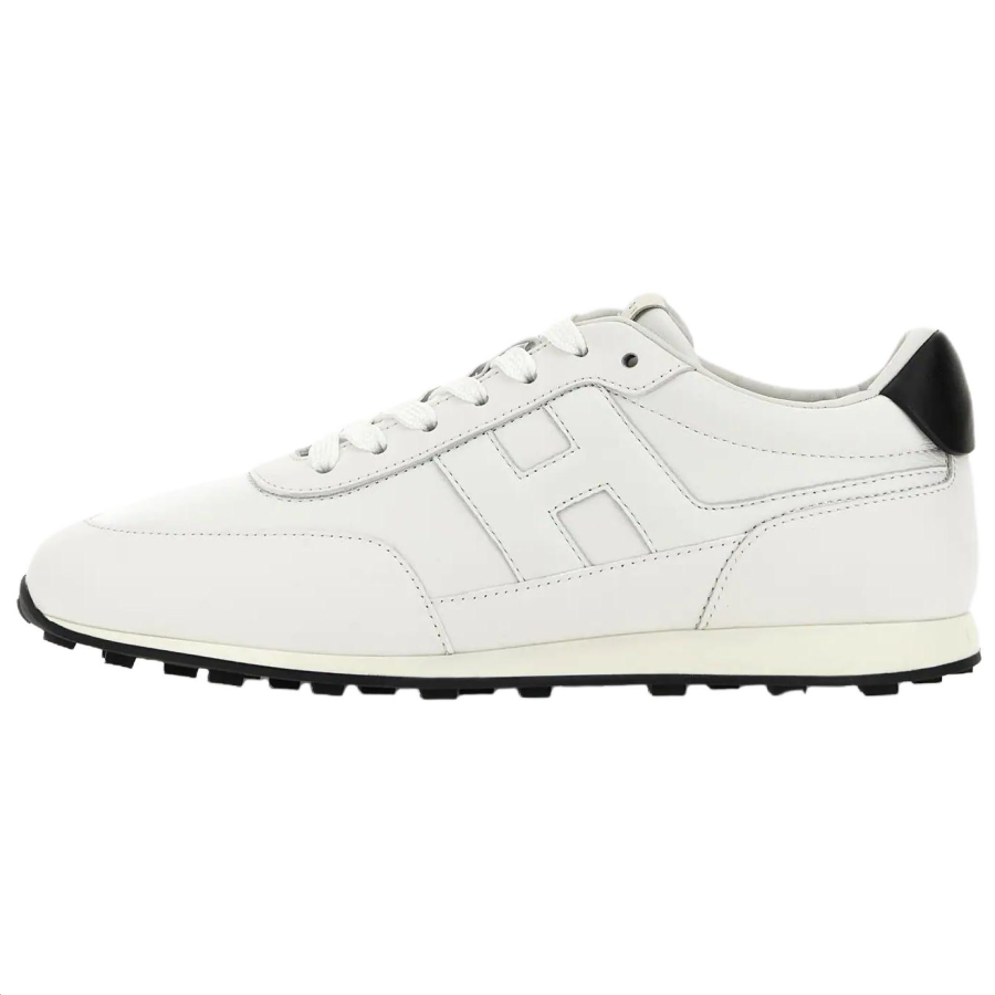 HOGAN Athletic Leather Low top Casual Shoes 3.5cm Men's White