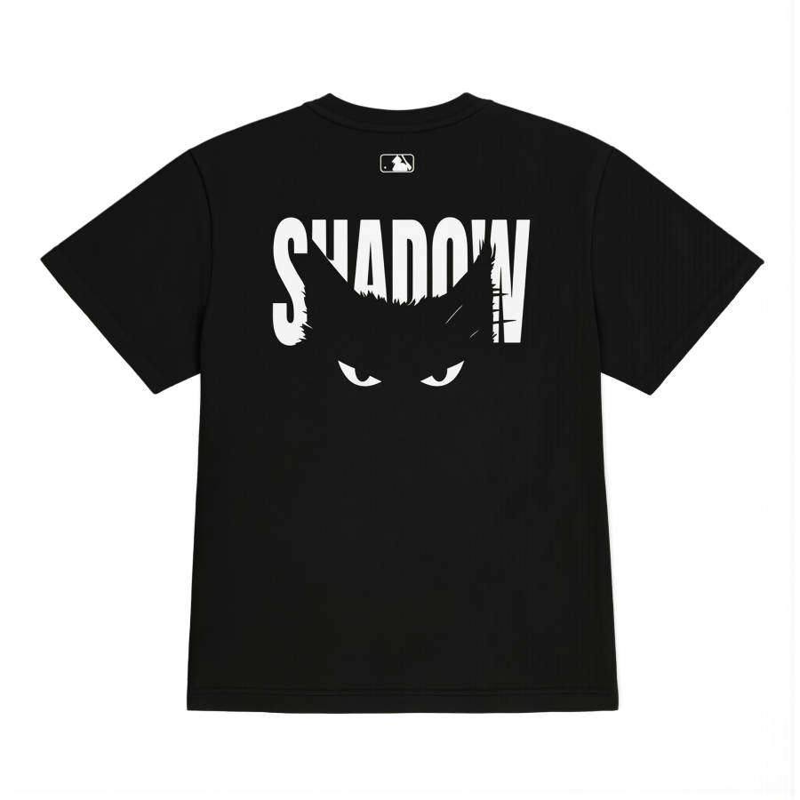 MLB MLB T Shirts Unisex Black Crew Neck Thin Straight Fit
