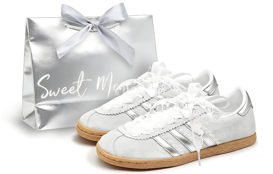 Adidas Originals Stadt German Army Trainers Unisex Low Top Silver/Gray