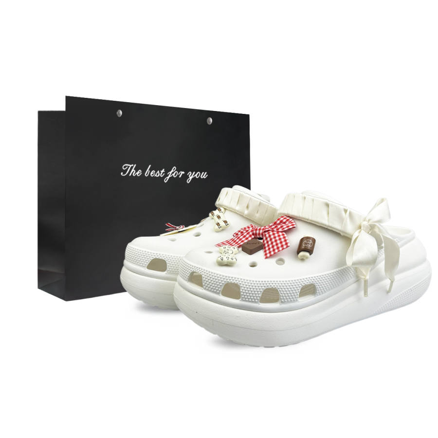 Crocs Crocs Crush Clog EVA Clogs Unisex White