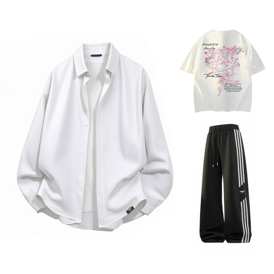 PAUL COSTELLOE Shirt Matching Set Unisex
