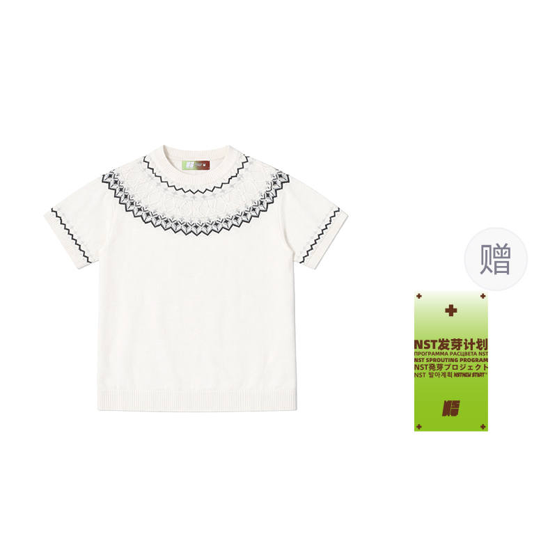 NSTNEW START T Shirts Unisex Crew Neck Moderate Straight Fit
