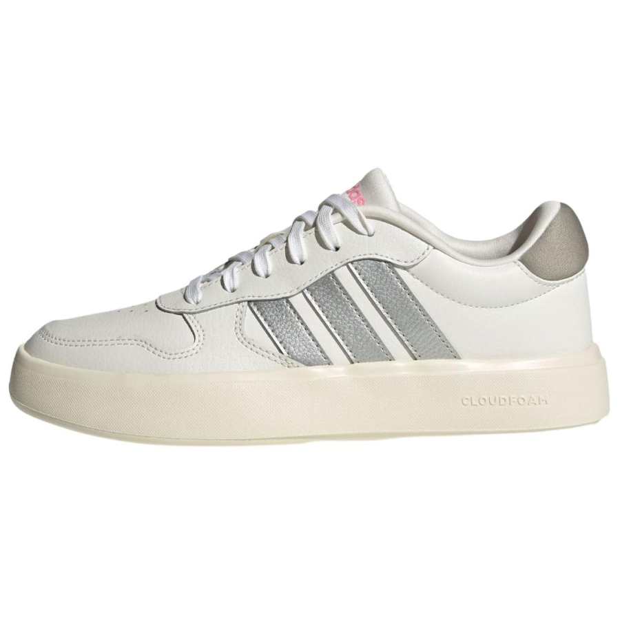 Adidas Adidas LITECOURT Skateboard Shoes Women's White Silver