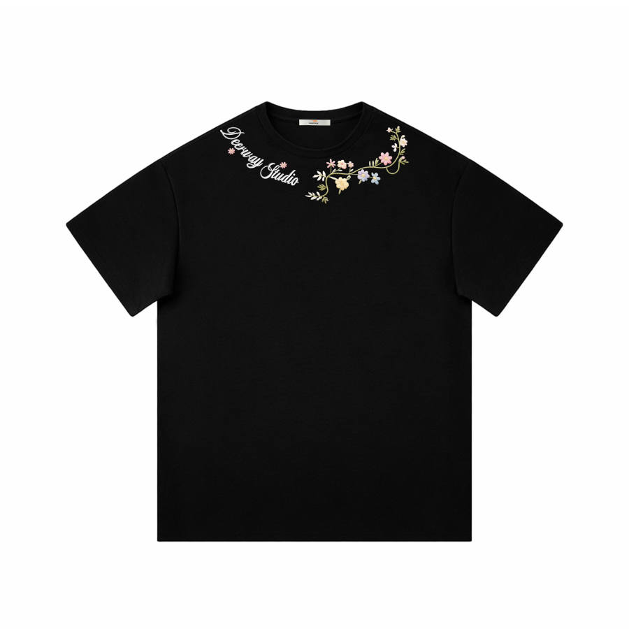 DEERWAY T Shirts Unisex Crew Neck Moderate Straight Fit