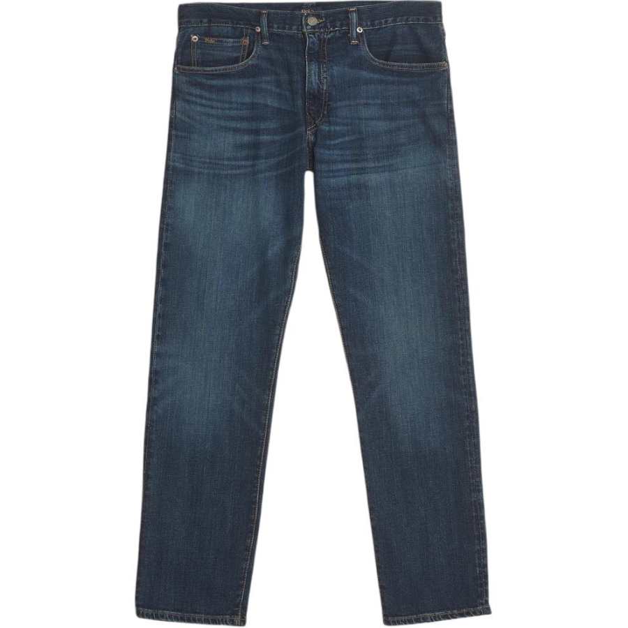 Polo Ralph Lauren Jeans Men's Stonewashed Blue Moderate Straight Fit Pants