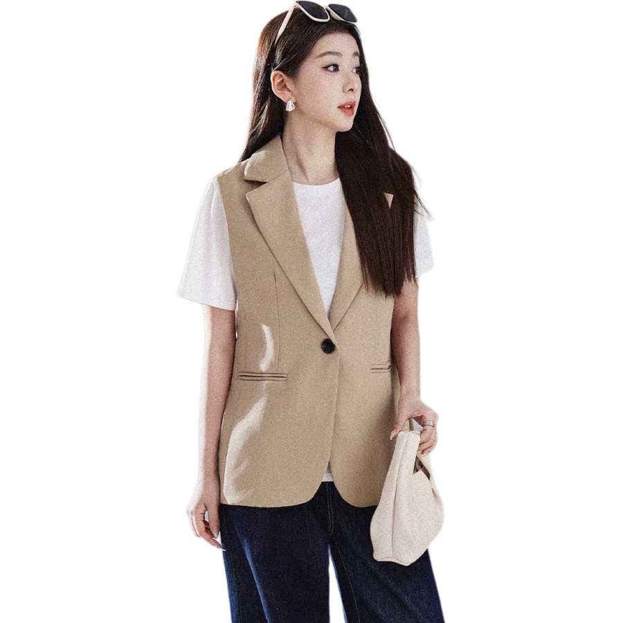 BALENO Vests Women's Suit Collar Moderate Business Suit