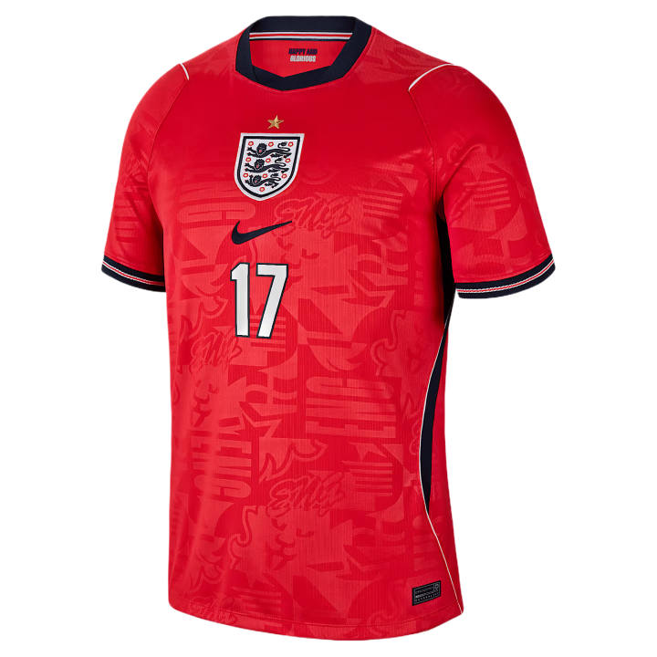 Nike Nike England National Team Soccer Jersey Men's