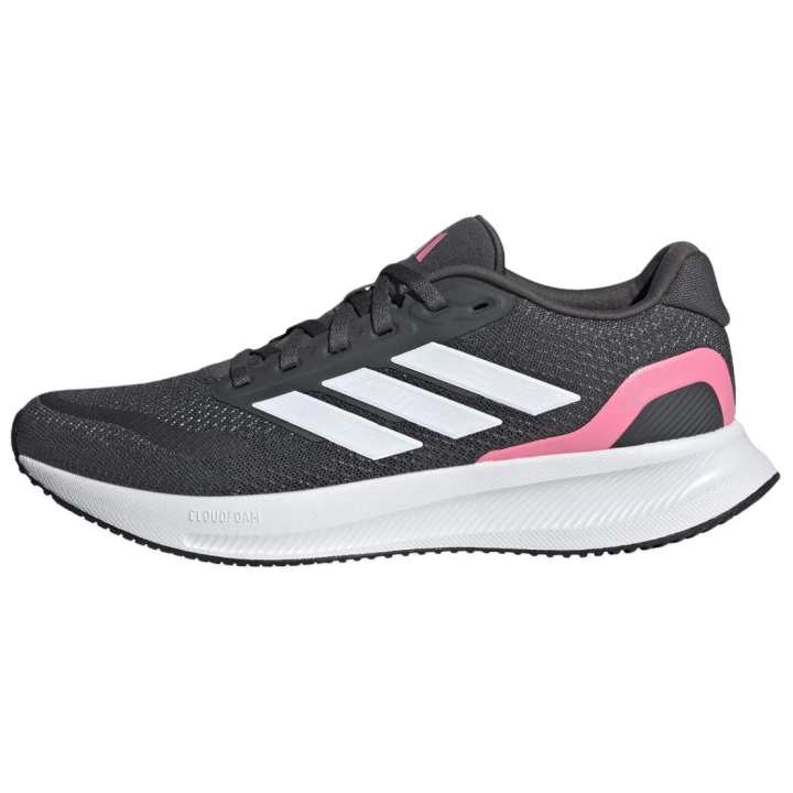 Adidas Adidas Runfalcon 5.0 Breathable Support Running Shoes Women's Black Pink White