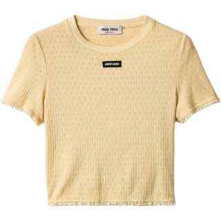 MIU MIU Regular T Shirt Women's