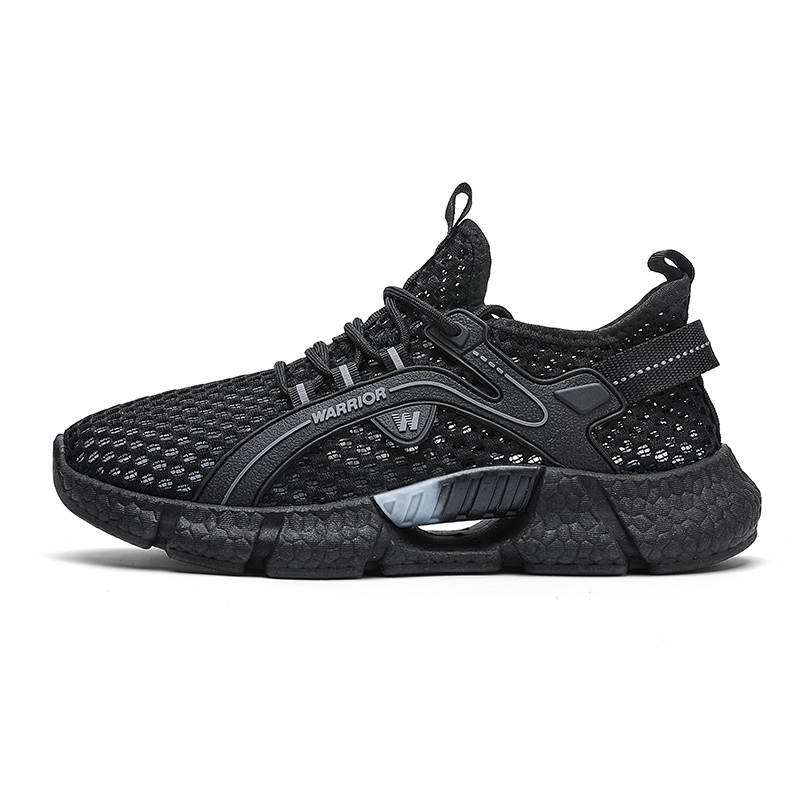 Warrior Cushioning Height Increasing Abrasion Resistant Lightweight Breathable Low top Casual Shoes Men's