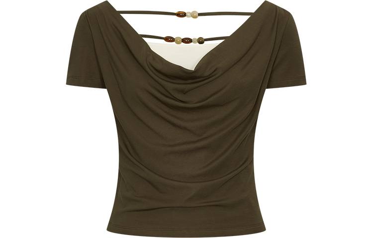 URBAN REVIVO Regular Sleeve T Shirt Women's