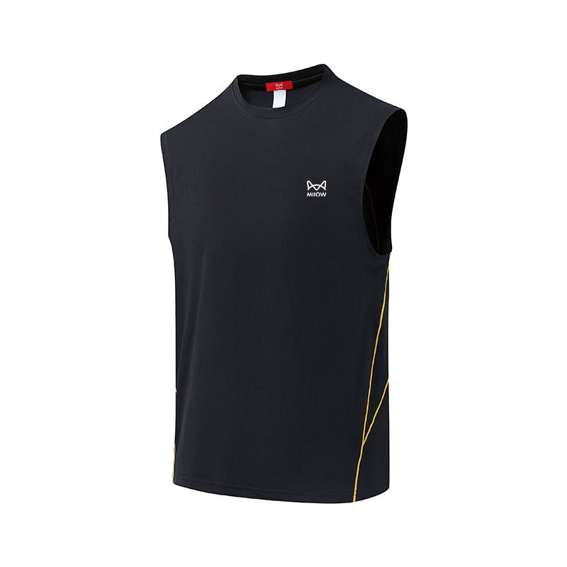 MIIOW Tank Tops Unisex Crew Neck Thin Straight Fit