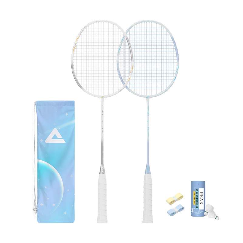 PEAK PEAK Universe Collection Carbon Composite Badminton Rackets Offensive Type Heavy Head, Stiff Shaft Advanced Level 675mm