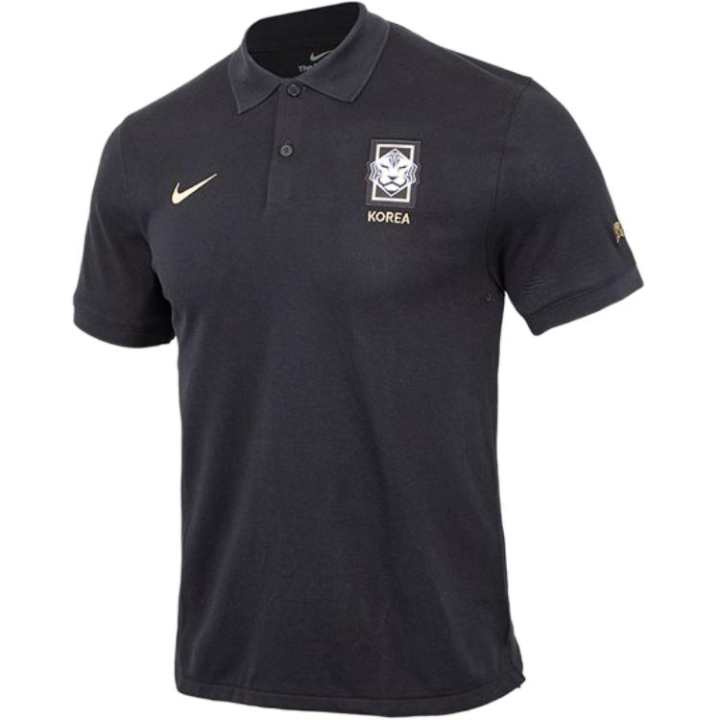 Nike Nike Polo Shirts Men's Black Polo Collar Moderate Straight Fit